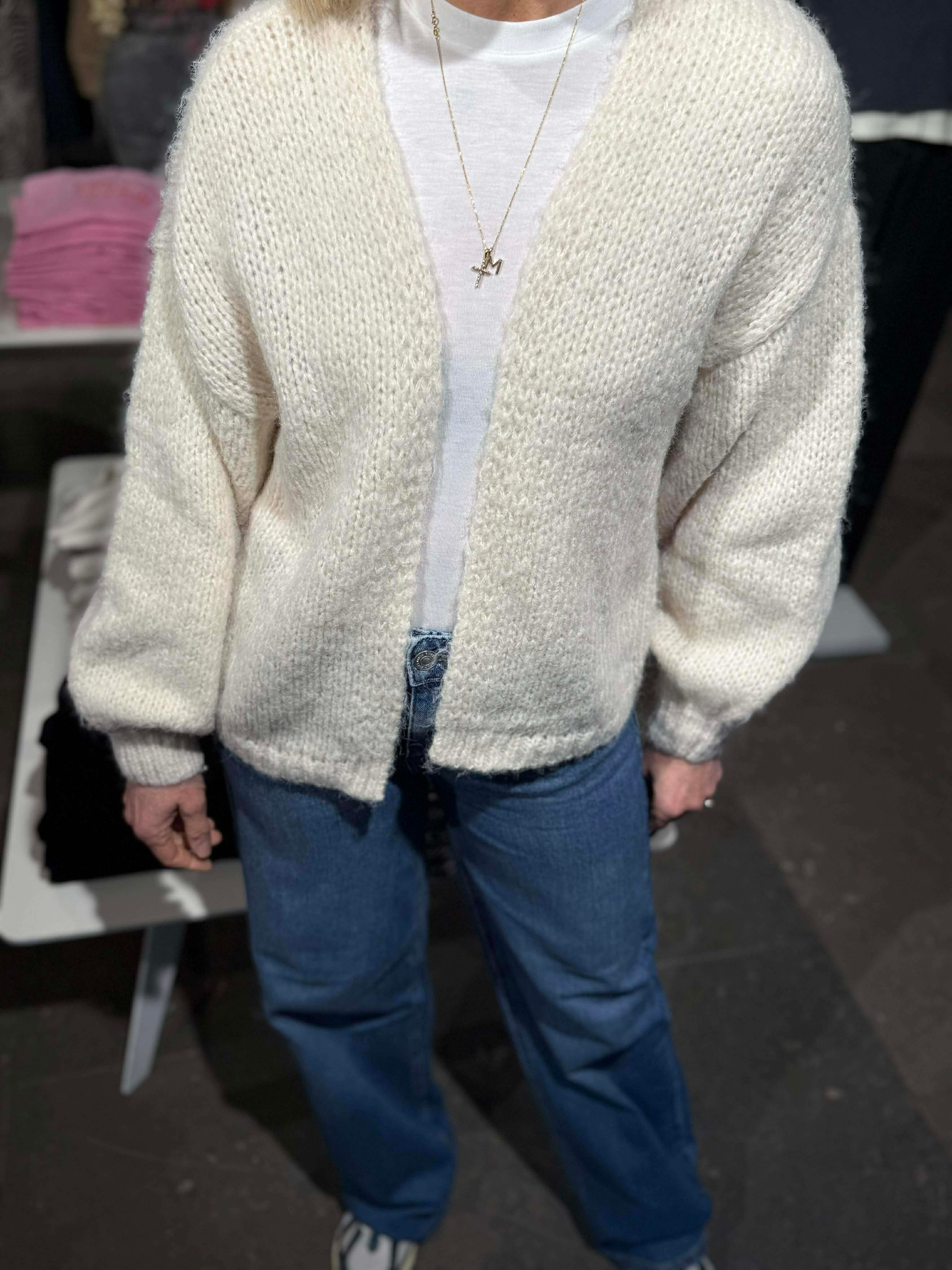 VMMAYBE Knit Cardigan - Birch